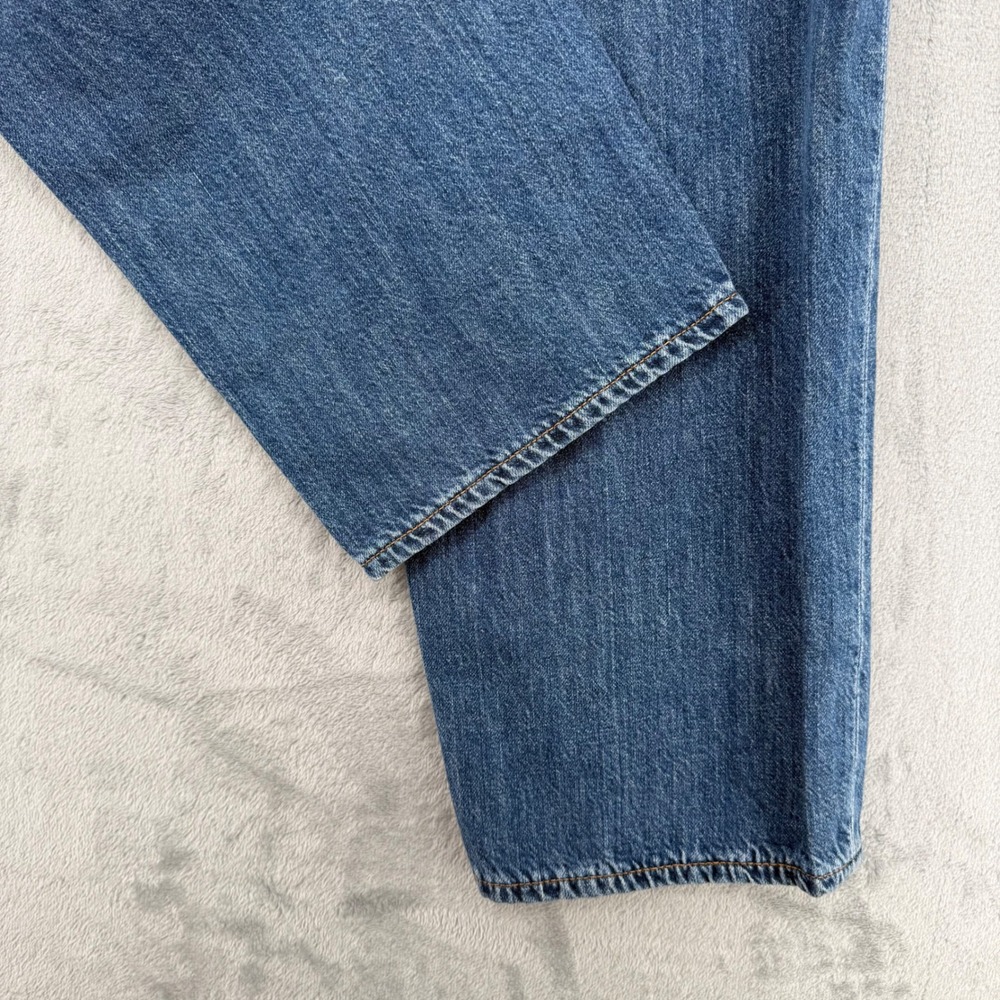 Levis Premium 568 Loose Straight Lightweight Linen Cotton Jeans Men's Sz 31x32 - Picture 6 of 16